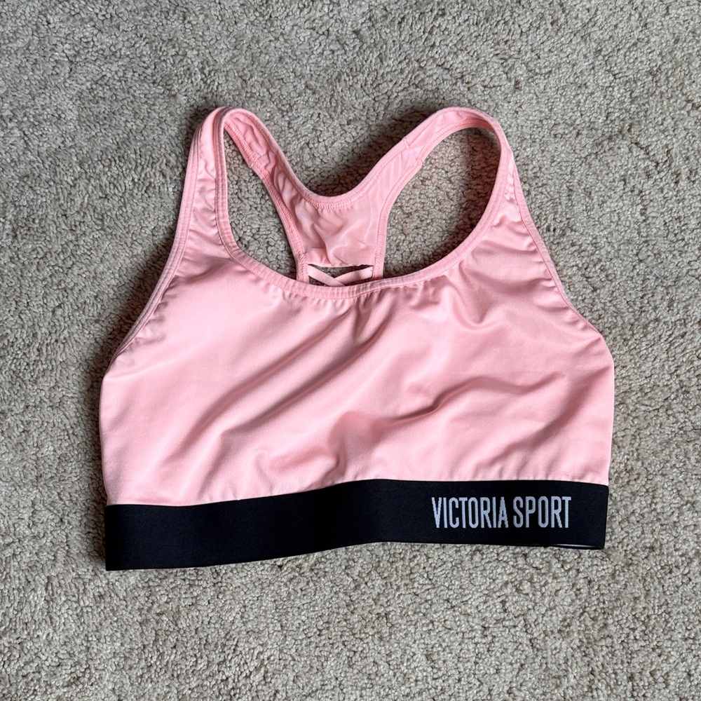 MOVING, MUST SELL! NWOT Victoria Sport Pink Racerback Sports Bra